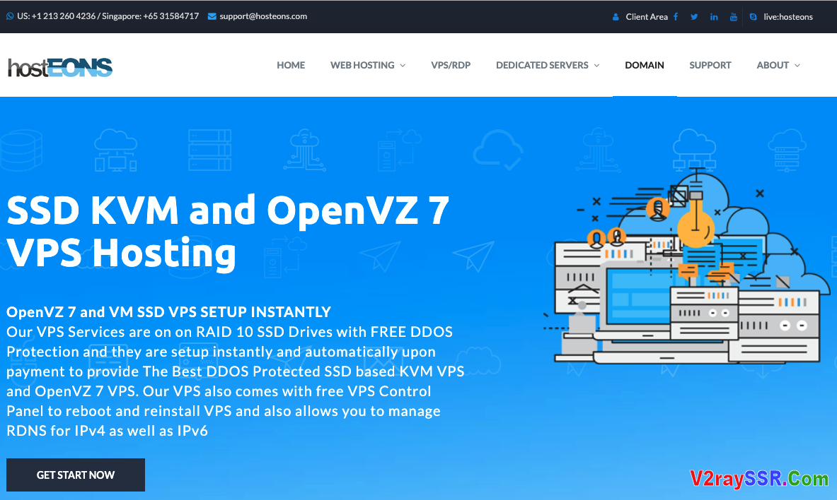 Hosteons VPS评测，Hosteons优惠码，Hosteons VPS到底怎么样？无限流量VPS推荐！