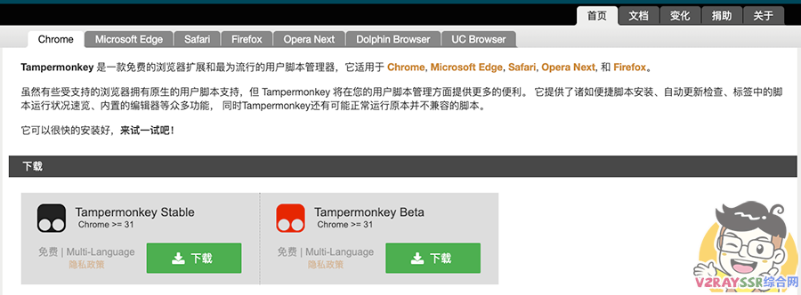 浏览器最强插件（油猴）全网VIP视频免费破解去广告、全网音乐直接下载、百度网盘直接下载、知乎视频下载等多合一版。