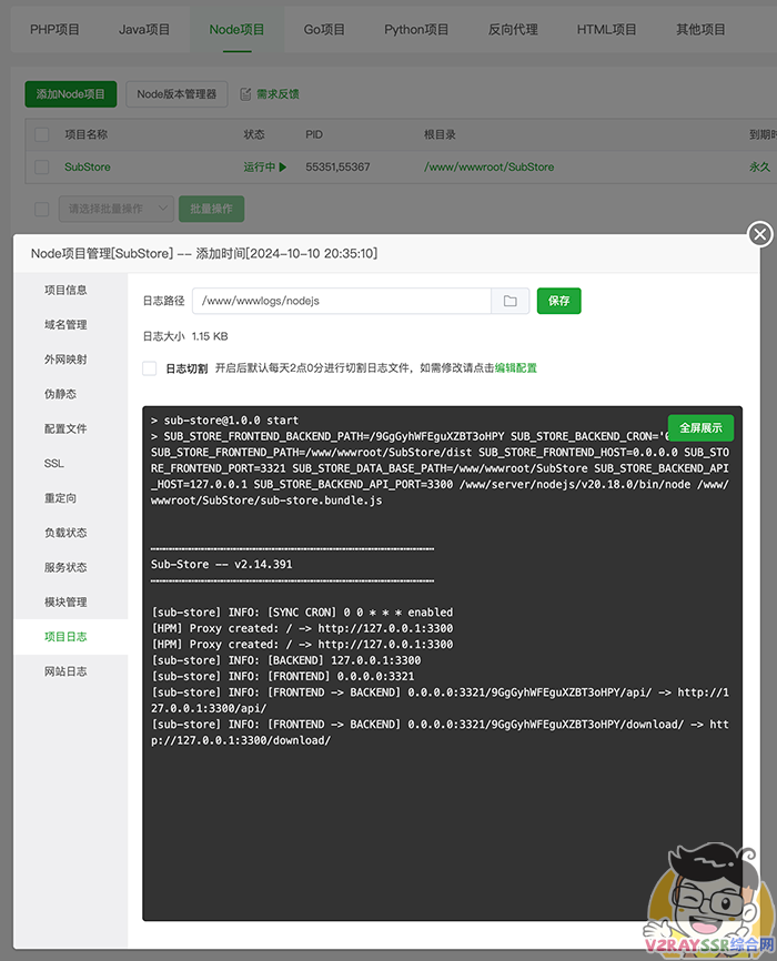 强大的节点管理工具:Sub-Store!多机场订阅、自建节点的节点整理工具!VPS、宝塔面板部署教程