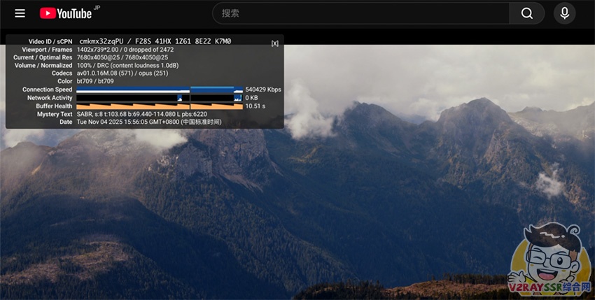 搬瓦工高端VPS对决:东京CN2 GIA低延迟、洛杉矶CN2 GIA-E大带宽,YouTube 8K稳定播放,FAST实测2.9Gbps,三网回程更稳