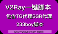 V2Ray一键安装/TG电报代理搭建/BBR开启/SS代理/多合一脚本/FOR/233boy