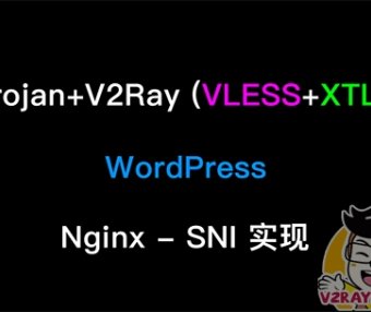 Trojan+V2ray(VLESS+Xtls)+WordPress,通过Nginx的SNI实现共用443端口(用户投稿)