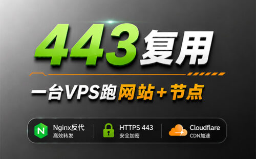 宝塔 / Nginx + 3x-ui 搭建 VLESS + XHTTP + TLS 共用 443 教程